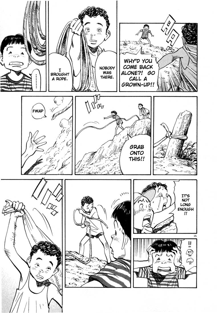 20th Century Boys Chapter 4 page 15 - Chapter 4: Snot Towel