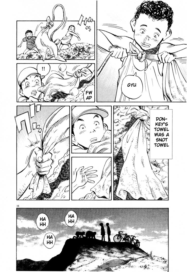 20th Century Boys Chapter 4 page 16 - Chapter 4: Snot Towel