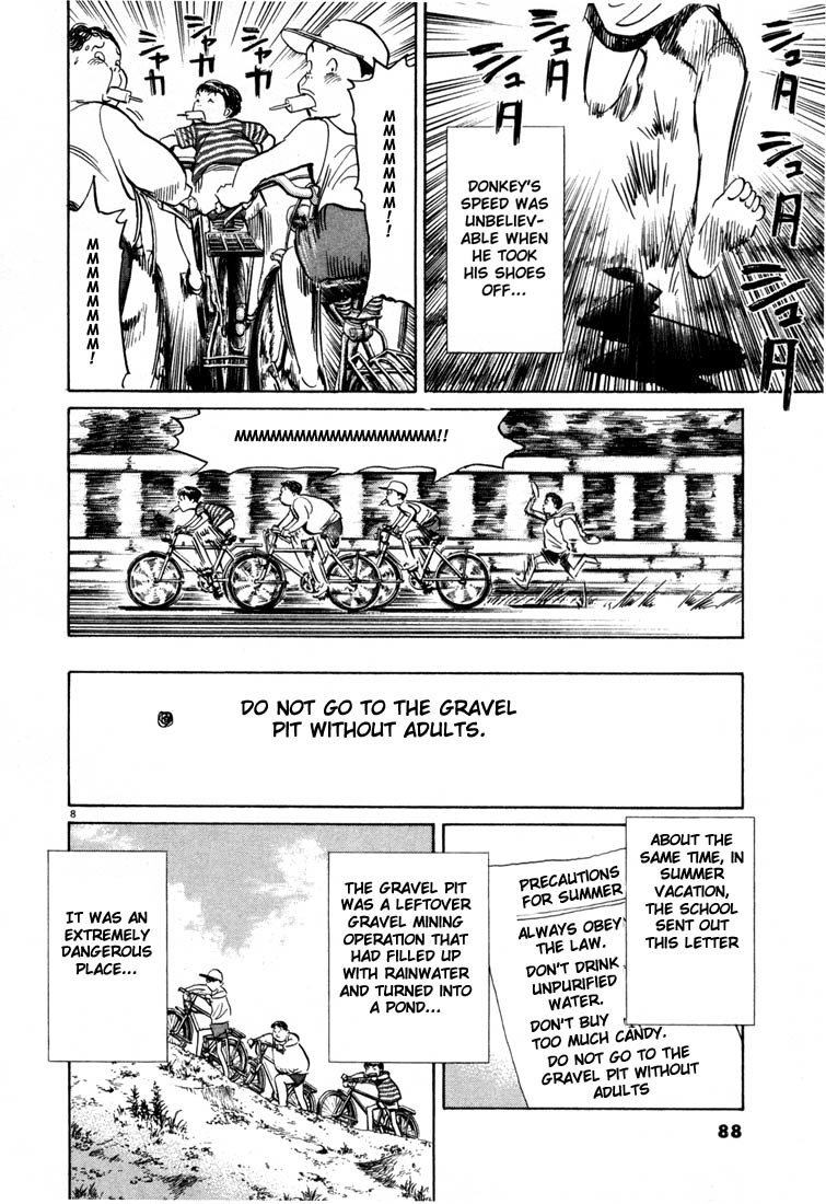 20th Century Boys Chapter 4 page 8 - Chapter 4: Snot Towel