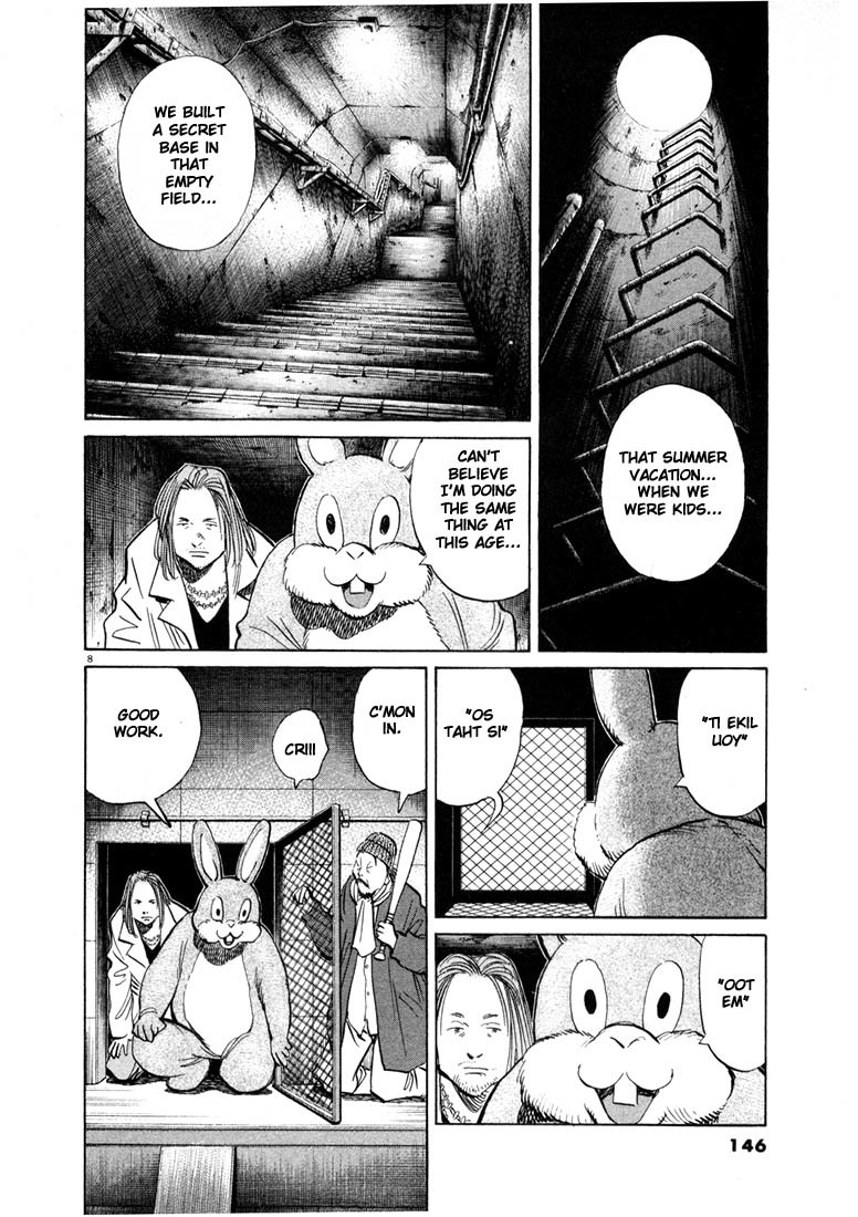 20th Century Boys Chapter 40 page 8 - Chapter 40: Secret Base