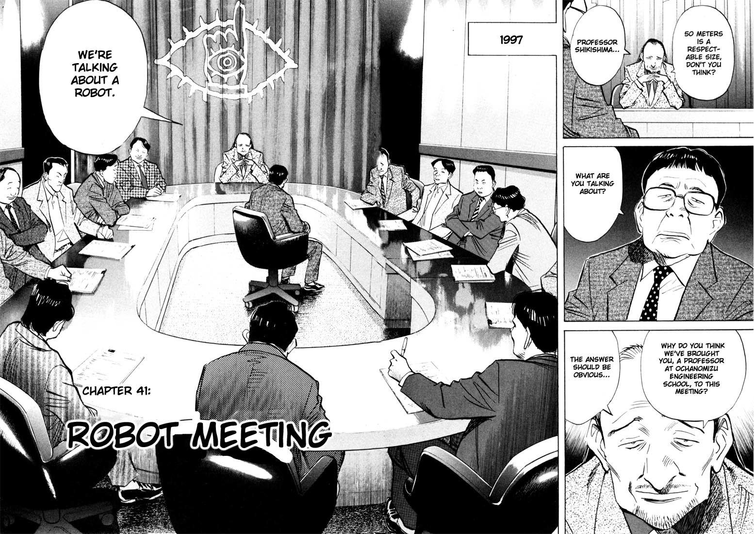 20th Century Boys Chapter 41 page 2 - Chapter 41: Robot Meeting