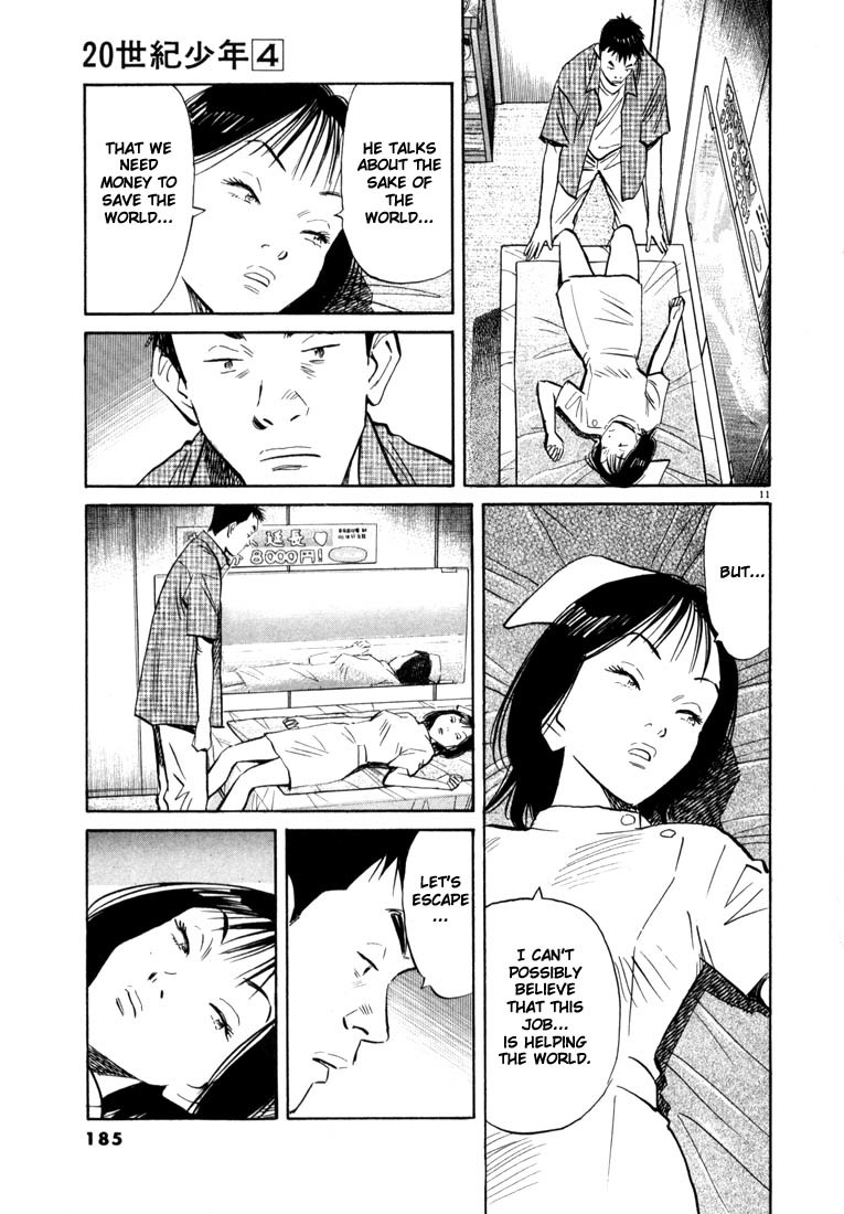 20th Century Boys Chapter 42 page 11 - Chapter 42: Underground Emperor