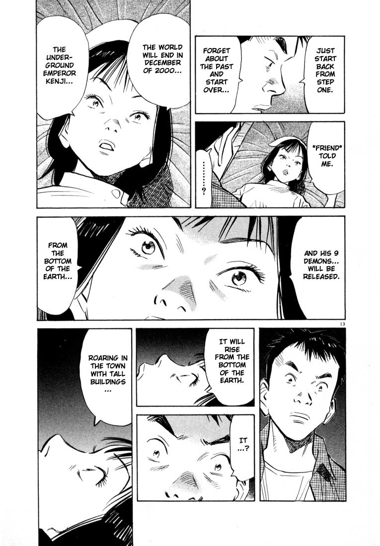 20th Century Boys Chapter 42 page 13 - Chapter 42: Underground Emperor