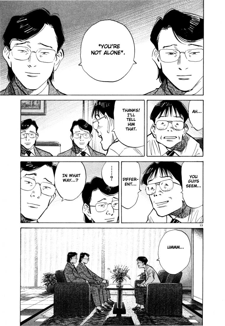 20th Century Boys Chapter 45 page 12 - Chapter 45: Not Alone