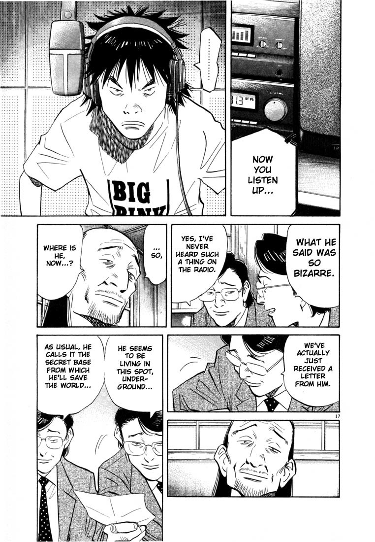 20th Century Boys Chapter 45 page 16 - Chapter 45: Not Alone