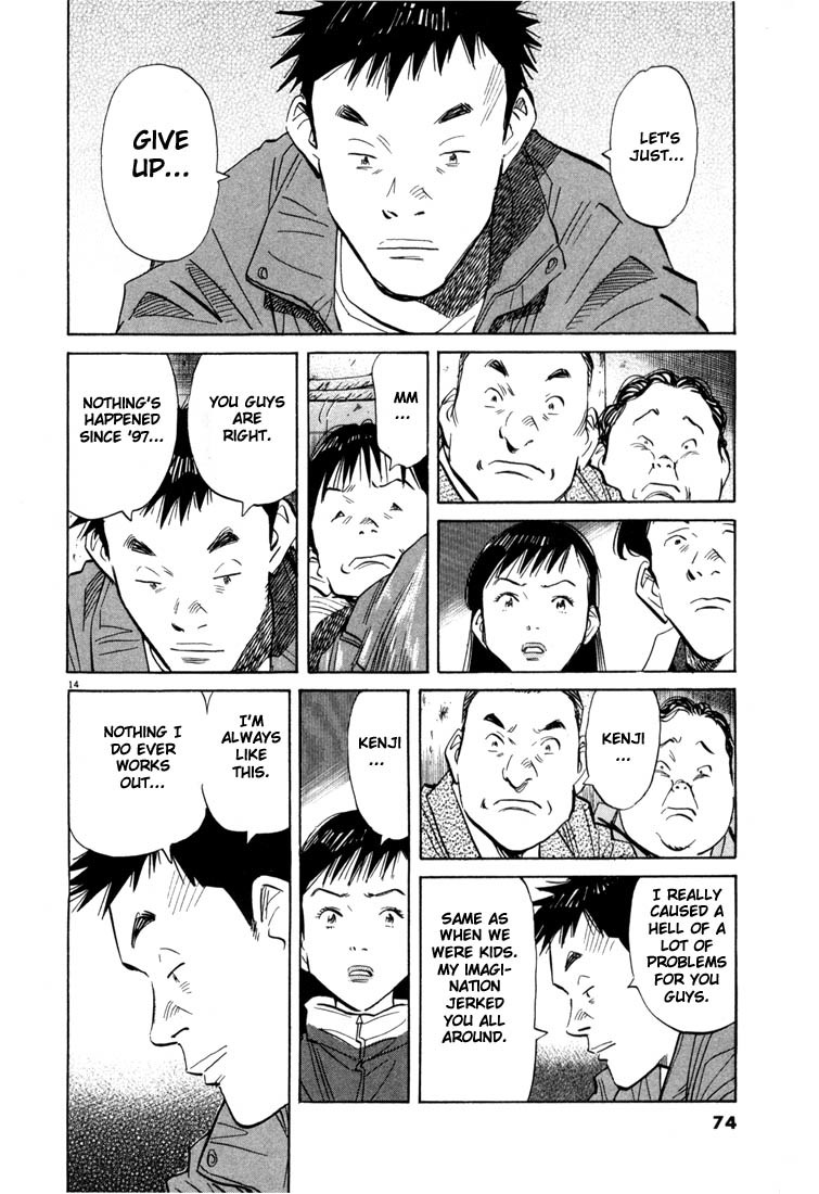 20th Century Boys Chapter 47 page 14 - Chapter 47: Signal