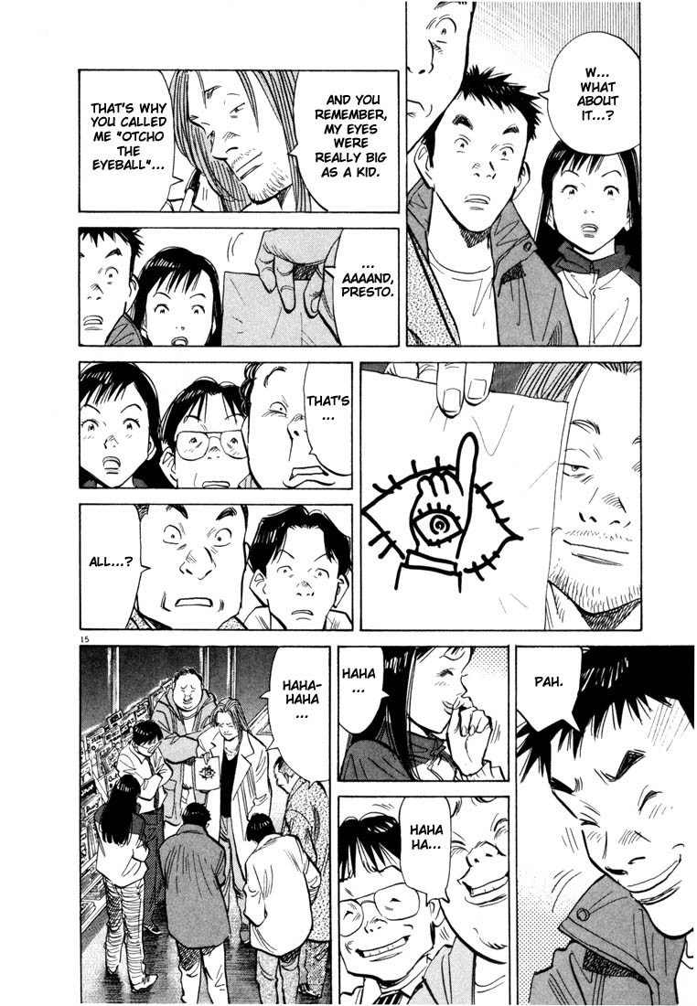 20th Century Boys Chapter 49 page 15 - Chapter 49: The Last Chapter