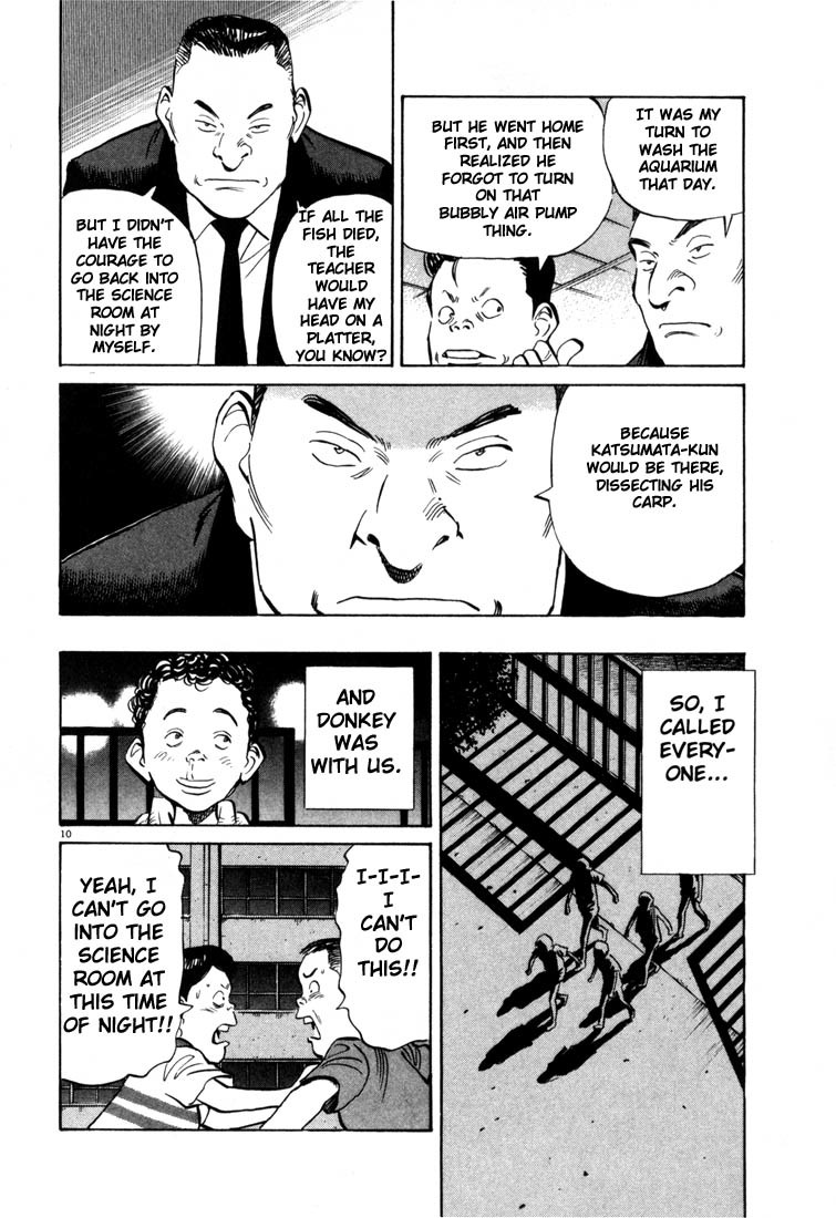 20th Century Boys Chapter 5 page 10 - Chapter 5: Night of the Science Room