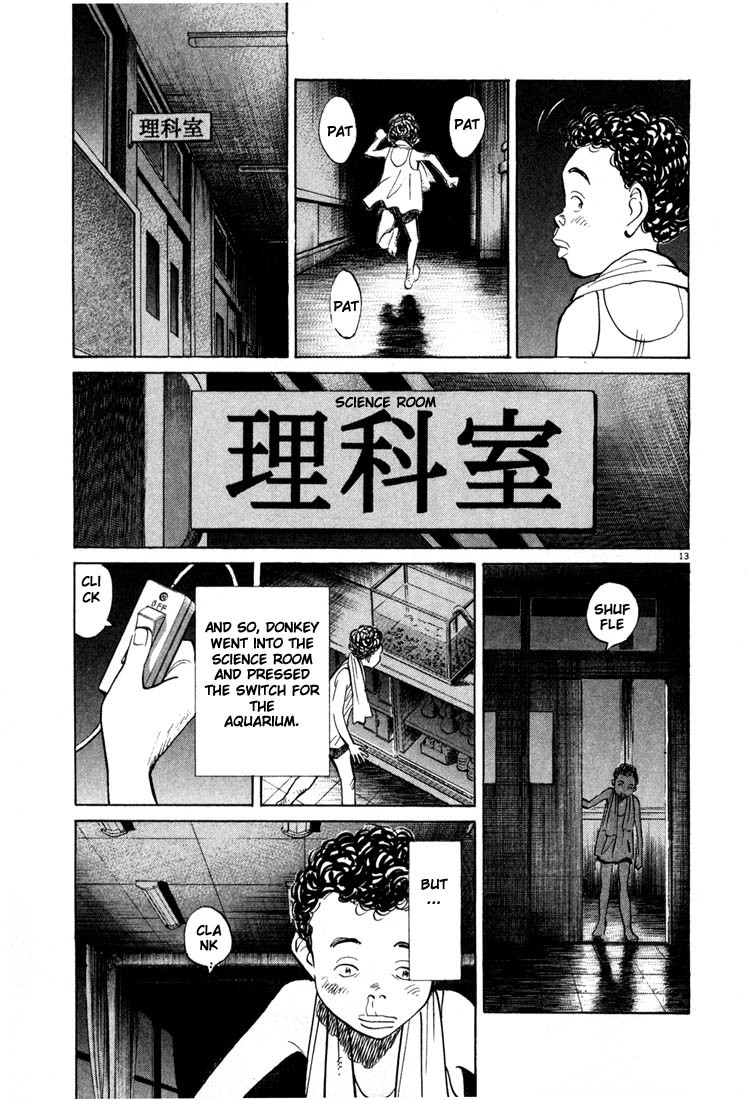20th Century Boys Chapter 5 page 13 - Chapter 5: Night of the Science Room