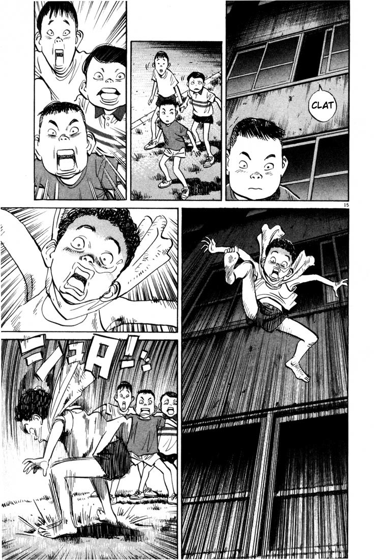 20th Century Boys Chapter 5 page 15 - Chapter 5: Night of the Science Room
