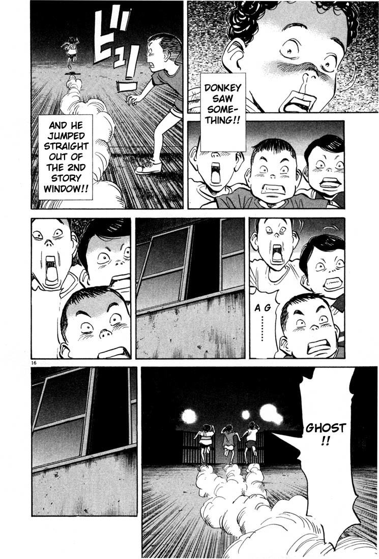 20th Century Boys Chapter 5 page 16 - Chapter 5: Night of the Science Room