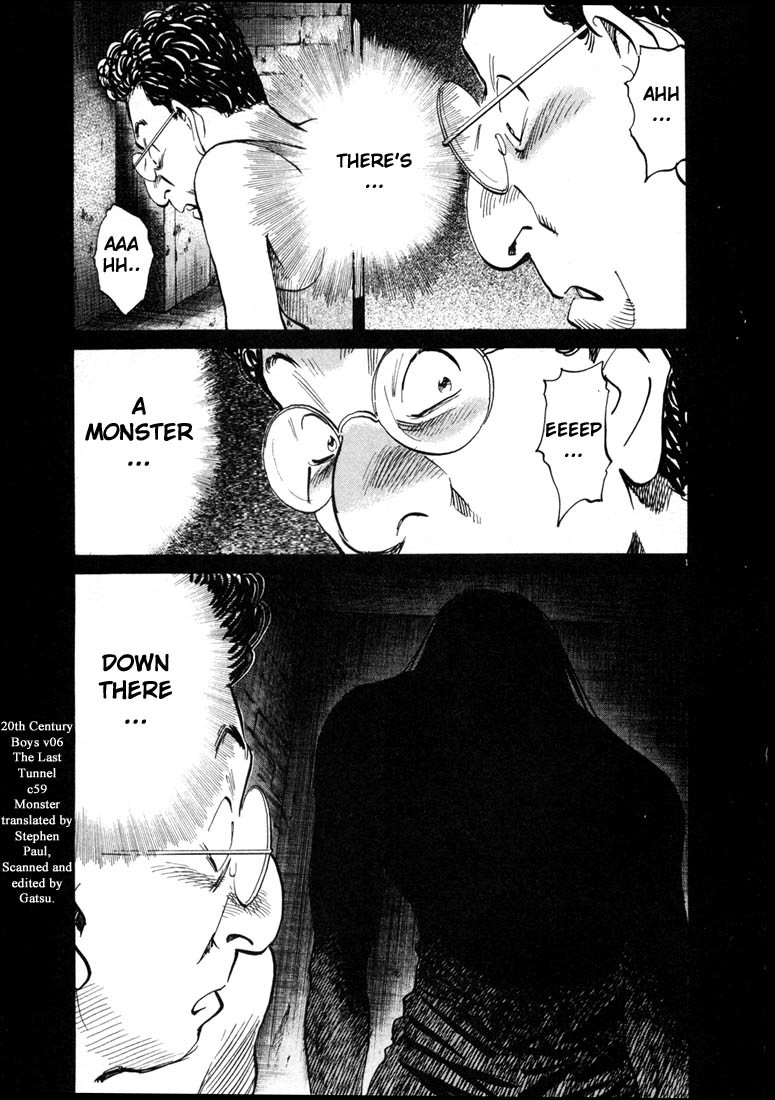 20th Century Boys Chapter 59 page 1 - Chapter 59: Tunnel