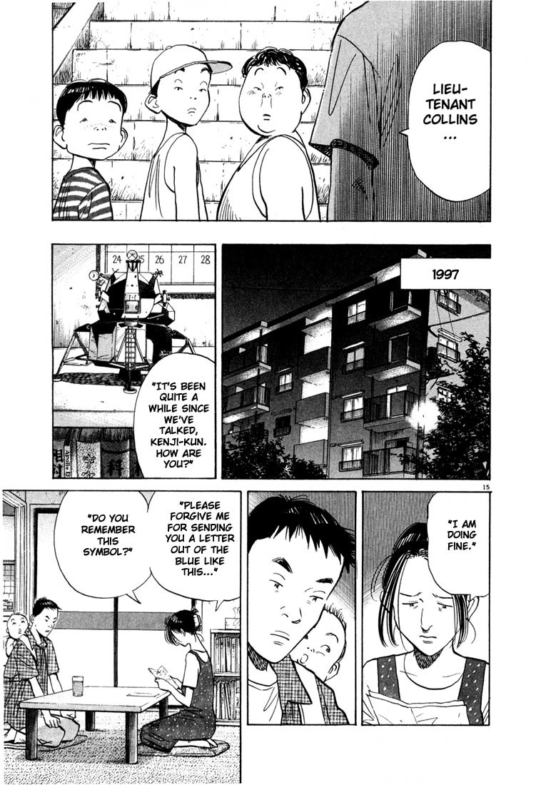 20th Century Boys Chapter 6 page 15 - Chapter 6: Flag on the Moon