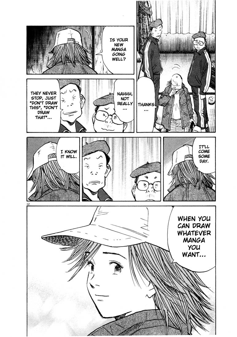 20th Century Boys Chapter 60 page 12 - Chapter 60: Being Chased...