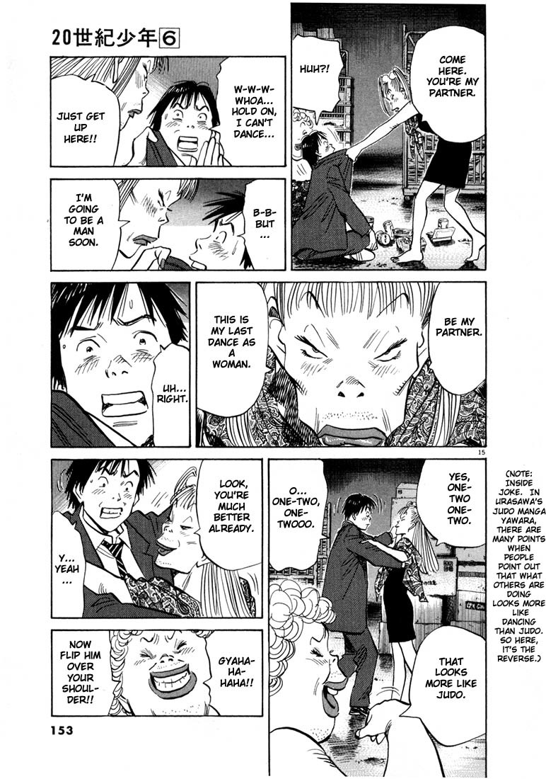 20th Century Boys Chapter 62 page 15 - Chapter 62: Good Luck Charm