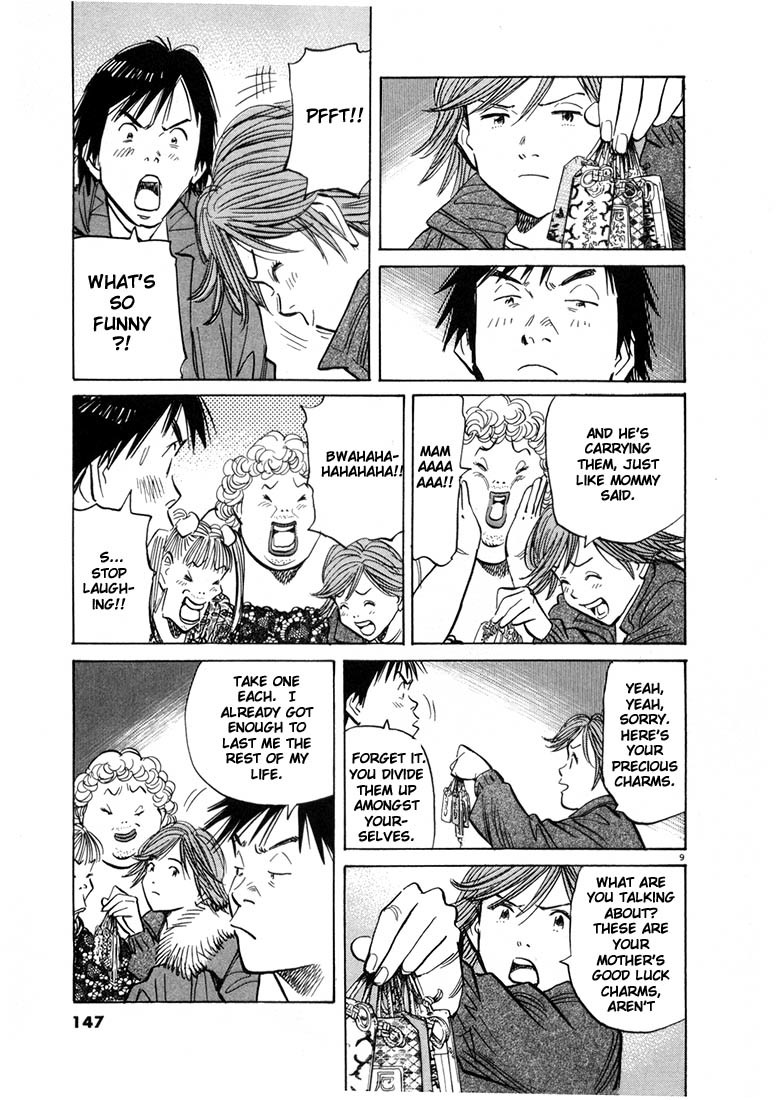20th Century Boys Chapter 62 page 9 - Chapter 62: Good Luck Charm