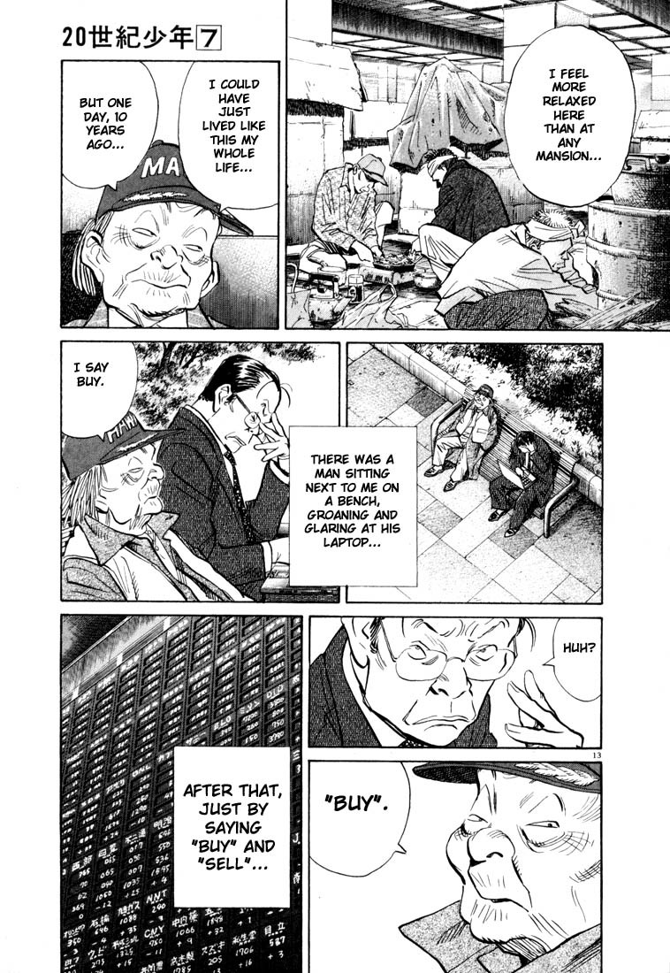 20th Century Boys Chapter 71 page 13 - Chapter 71: God's Autograph