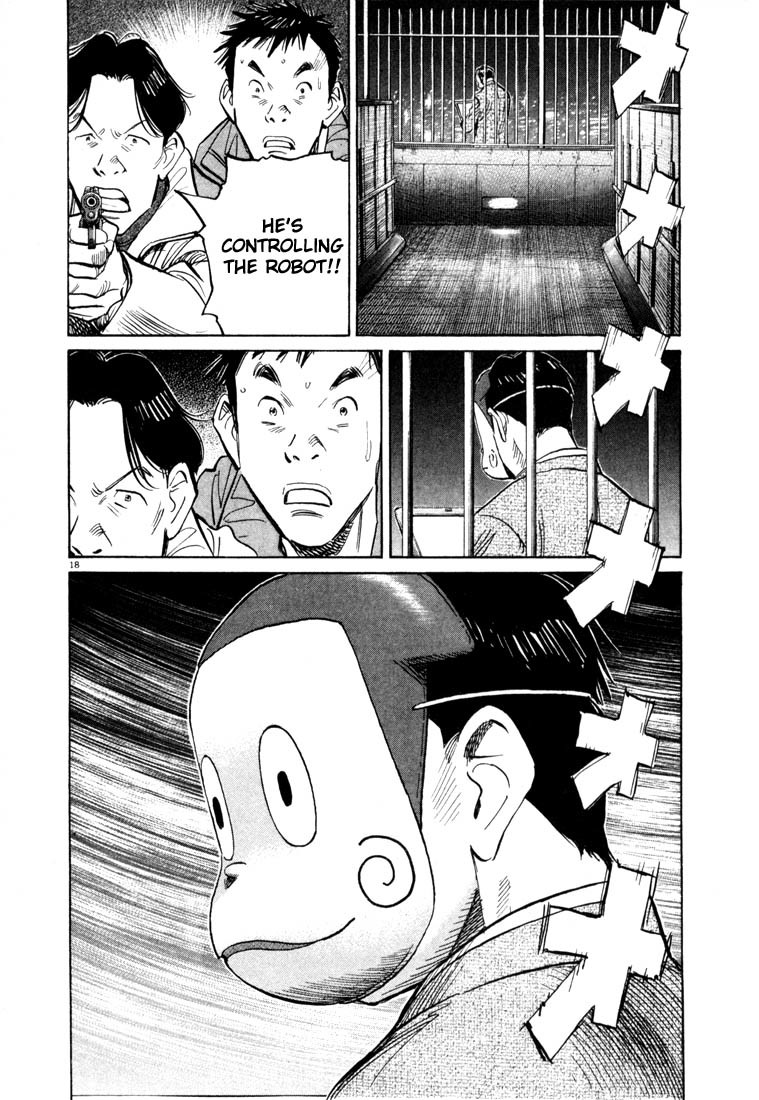 20th Century Boys Chapter 73 page 18 - Chapter 73: Control Room