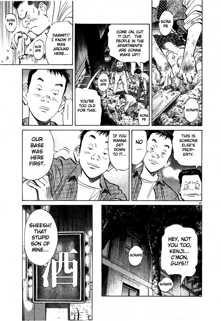 20th Century Boys Chapter 8 page 15 - Chapter 8: Dig a Hole