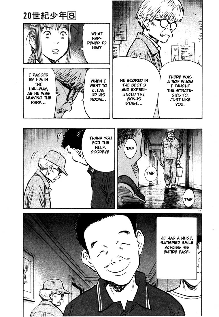 20th Century Boys Chapter 83 page 15 - Chapter 83: A Request