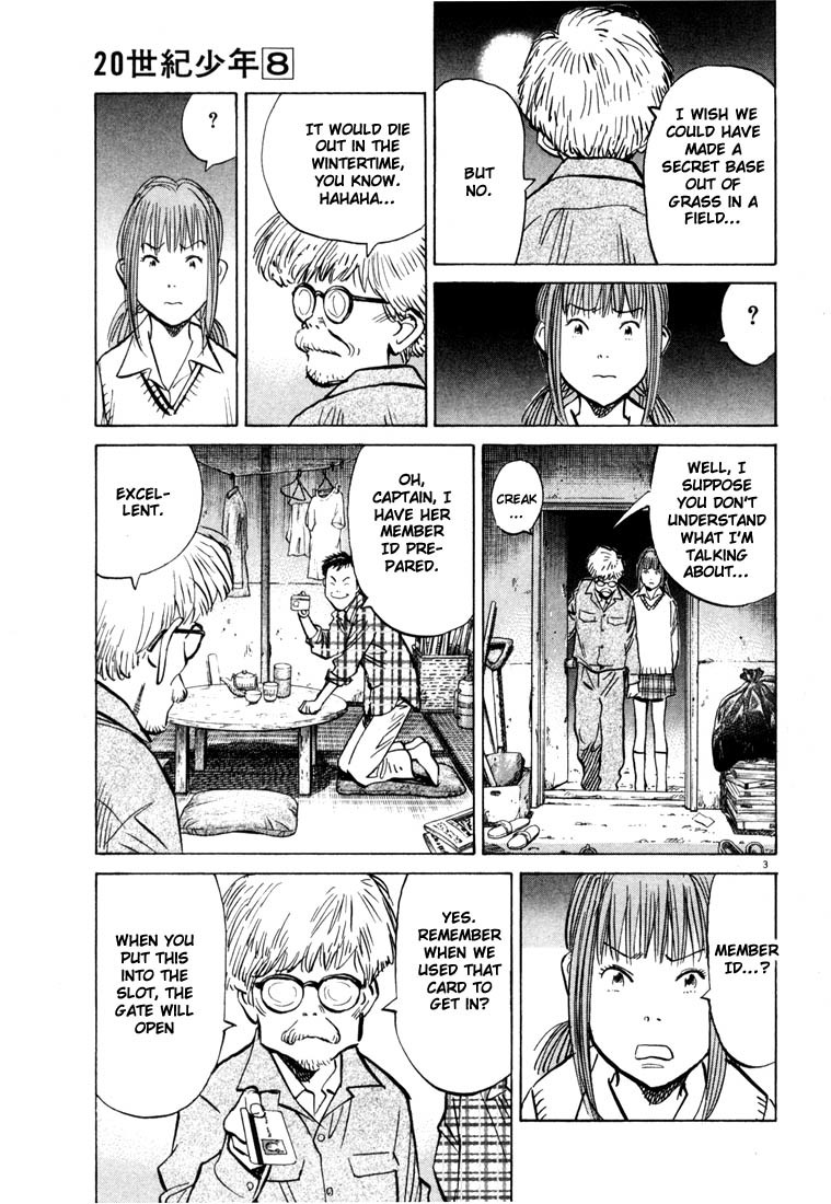 20th Century Boys Chapter 83 page 3 - Chapter 83: A Request