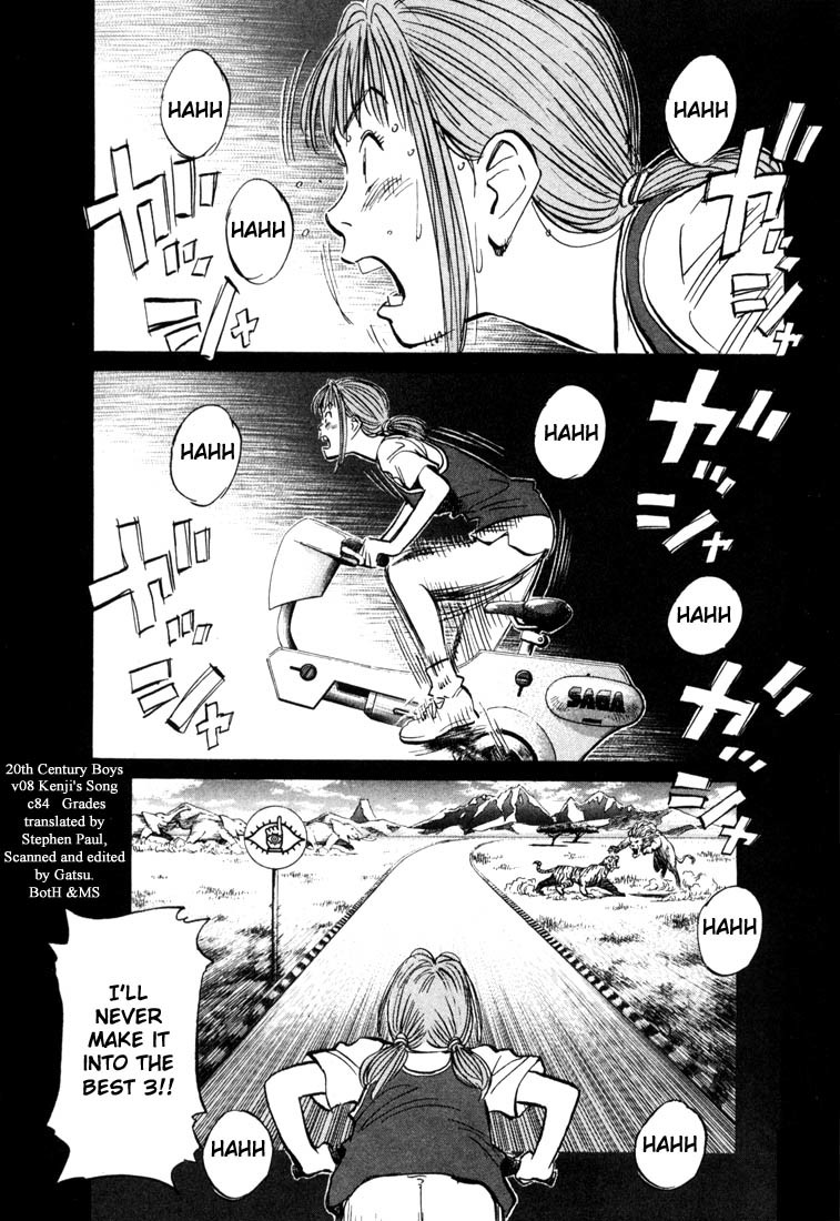 20th Century Boys Chapter 84 page 1 - Chapter 84: Grades