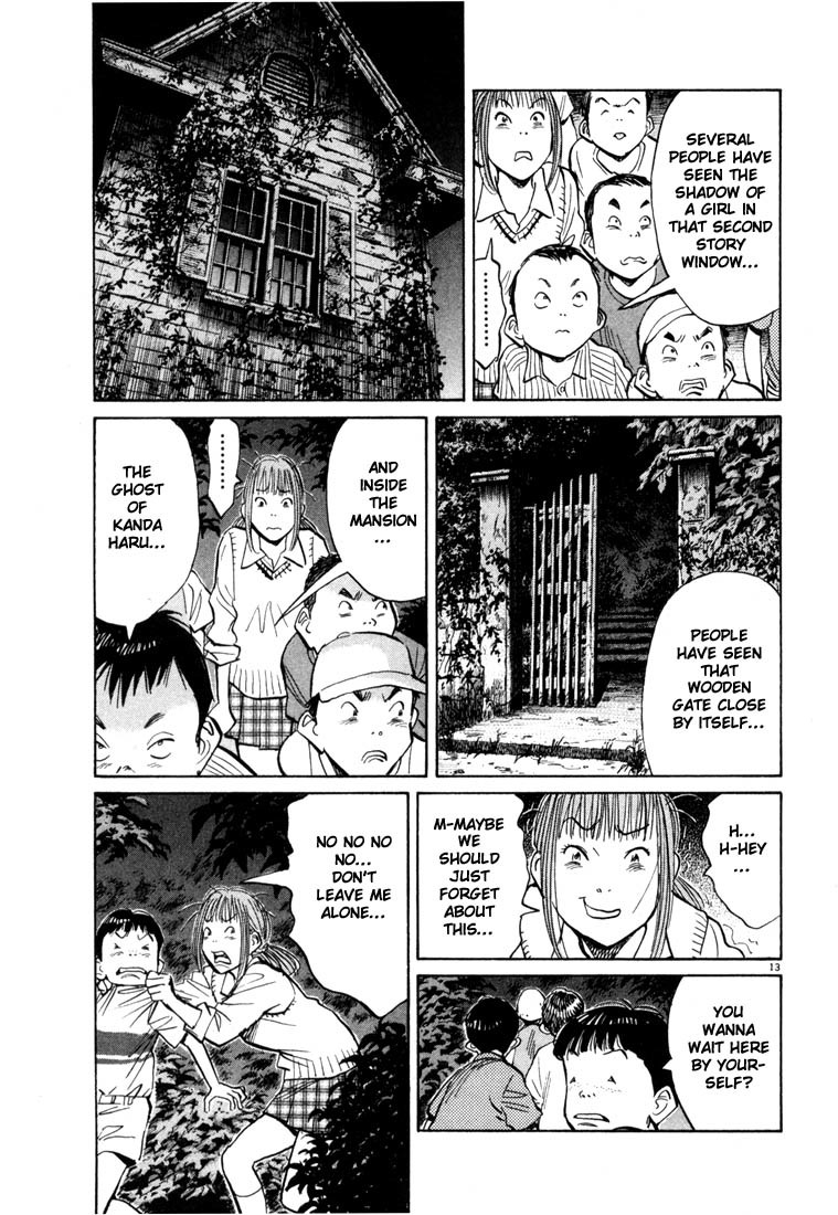 20th Century Boys Chapter 86 page 13 - Chapter 86: The Hanging Hill