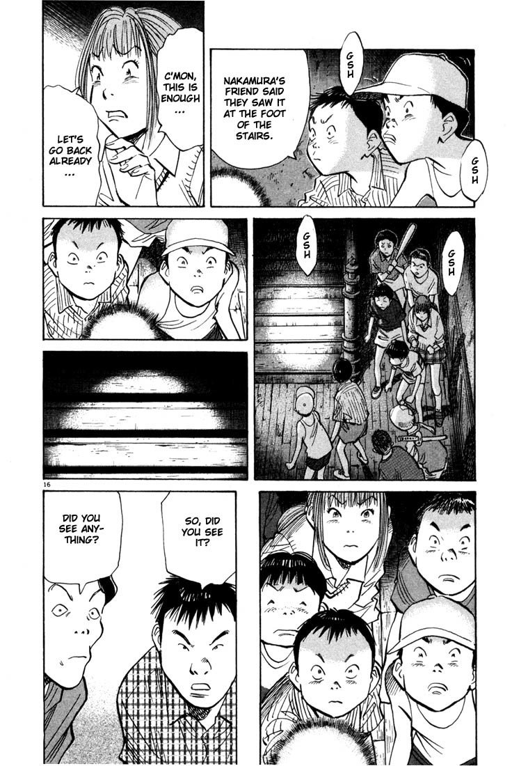 20th Century Boys Chapter 86 page 16 - Chapter 86: The Hanging Hill