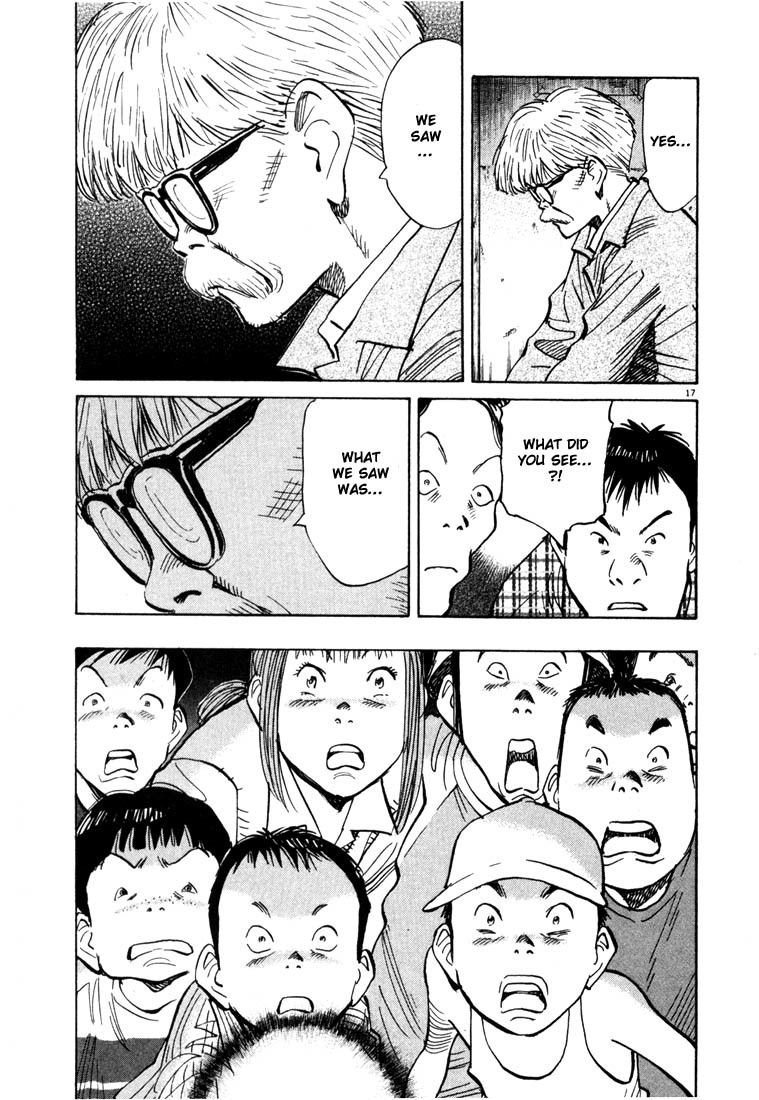 20th Century Boys Chapter 86 page 17 - Chapter 86: The Hanging Hill