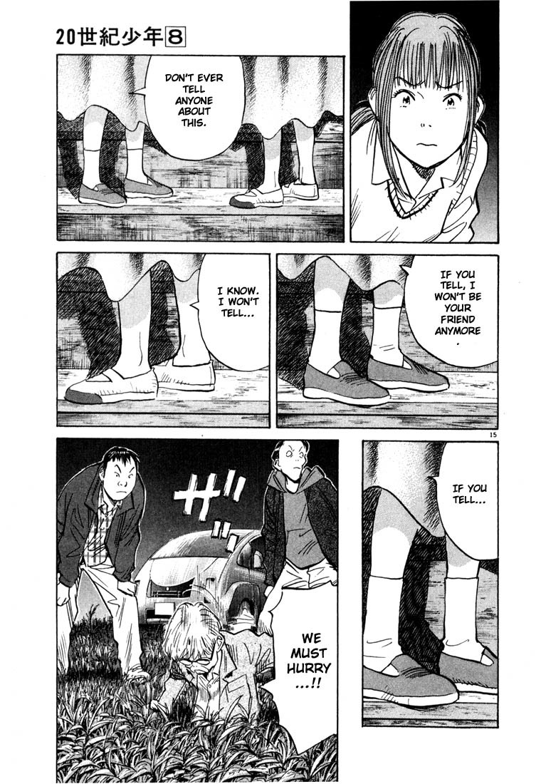 20th Century Boys Chapter 87 page 15 - Chapter 87: Voices Speaking