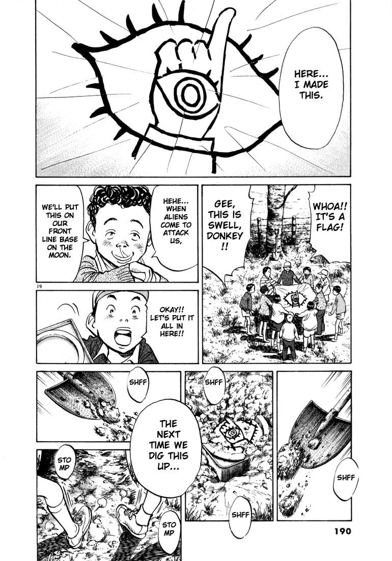 20th Century Boys Chapter 9 page 20 - Chapter 9: A Message