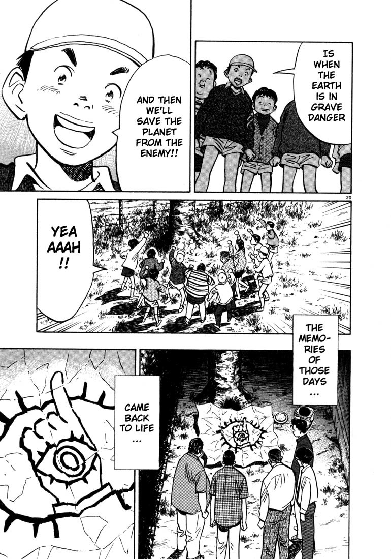 20th Century Boys Chapter 9 page 21 - Chapter 9: A Message