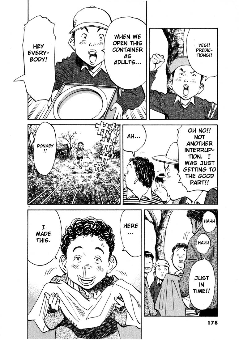 20th Century Boys Chapter 9 page 8 - Chapter 9: A Message