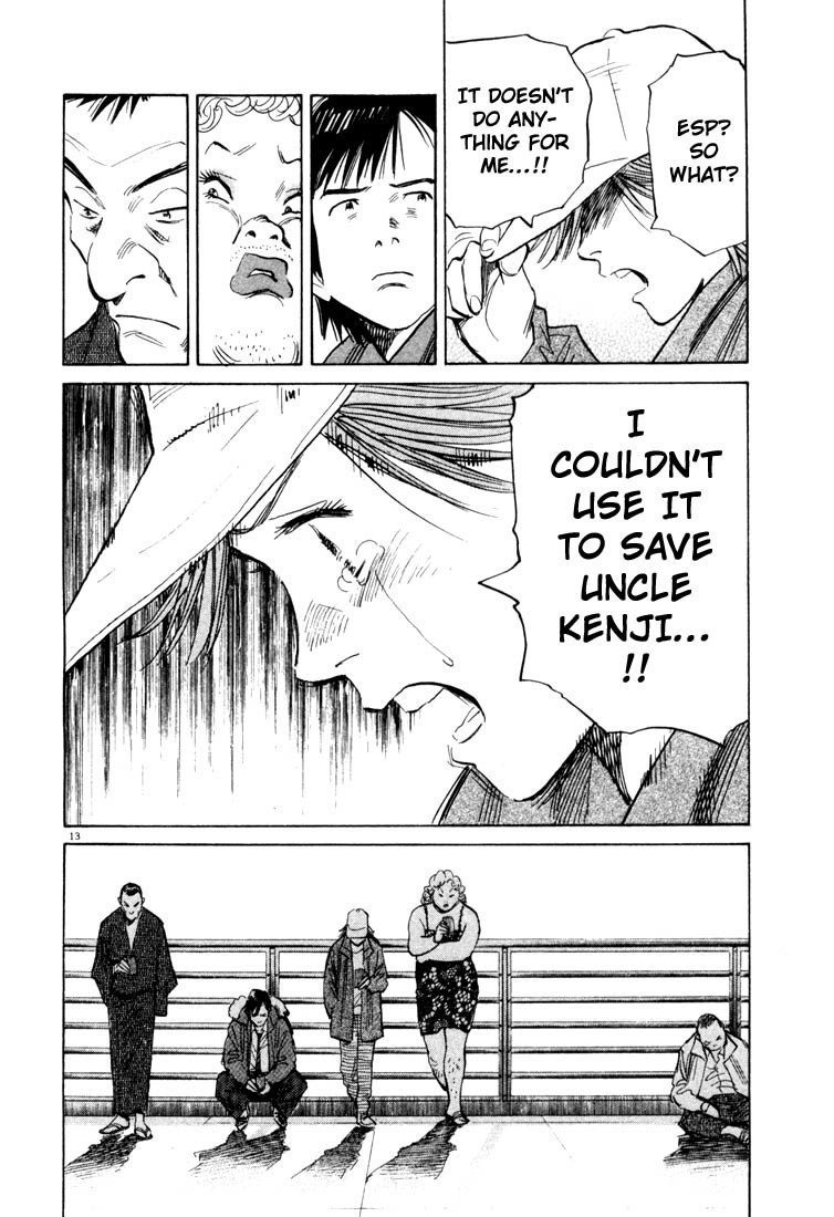 20th Century Boys Chapter 92 page 13 - Chapter 92: ESP