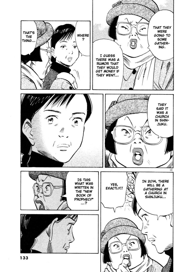 20th Century Boys Chapter 94 page 13 - Chapter 94: The New Book of Prophecy