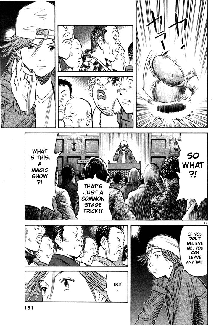 20th Century Boys Chapter 95 page 13 - Chapter 95: On the Pulpit
