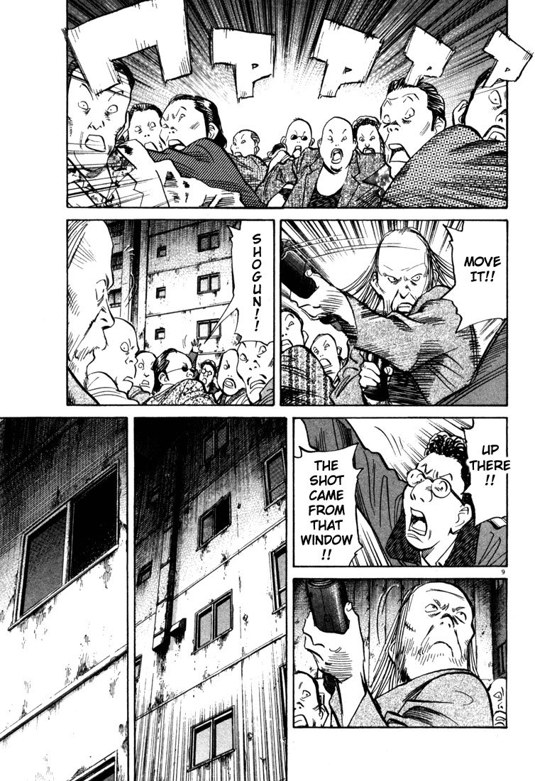 20th Century Boys Chapter 98 page 9 - Chapter 98: The Assassin's Bullet