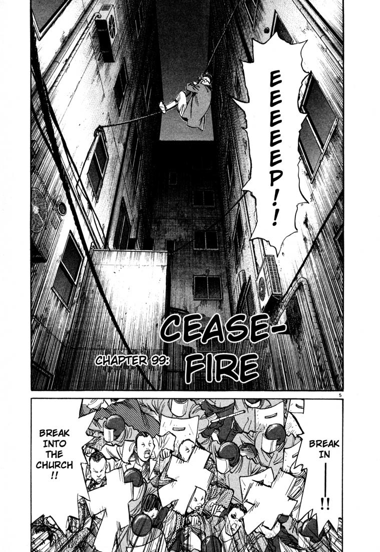 20th Century Boys Chapter 99 page 10 - Chapter 99: Ceasefire