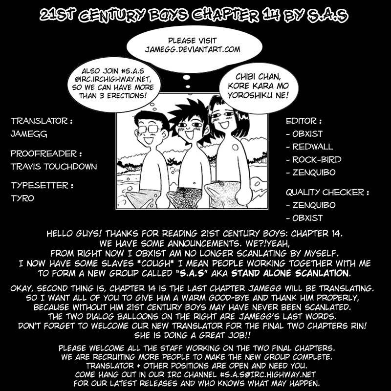 21st Century Boys Chapter 14 page 24 - Chapter 14