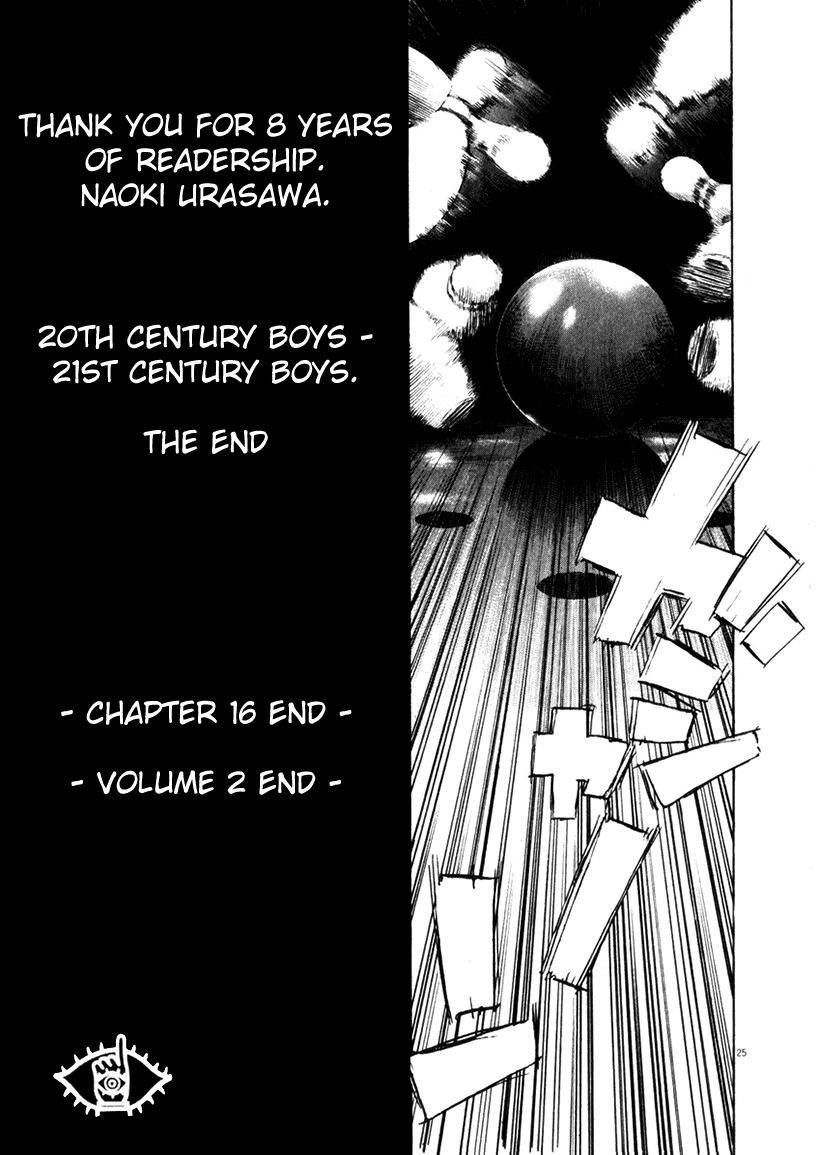 21st Century Boys Chapter 16 page 24 - Chapter 16 [END]