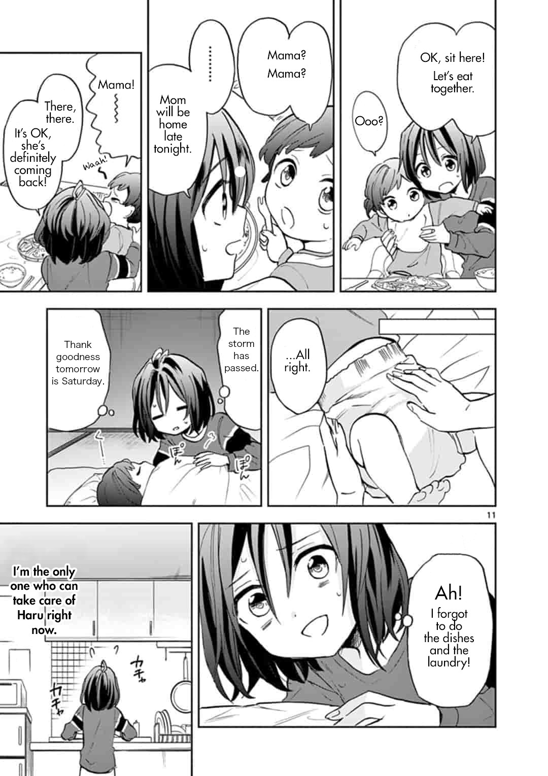 22/7 (Nanabun no Nijyuuni) +α Chapter 1 page 11 - Chapter 1: Takigawa Miu