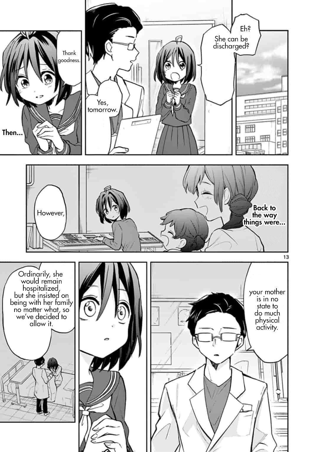 22/7 (Nanabun no Nijyuuni) +α Chapter 1 page 13 - Chapter 1: Takigawa Miu