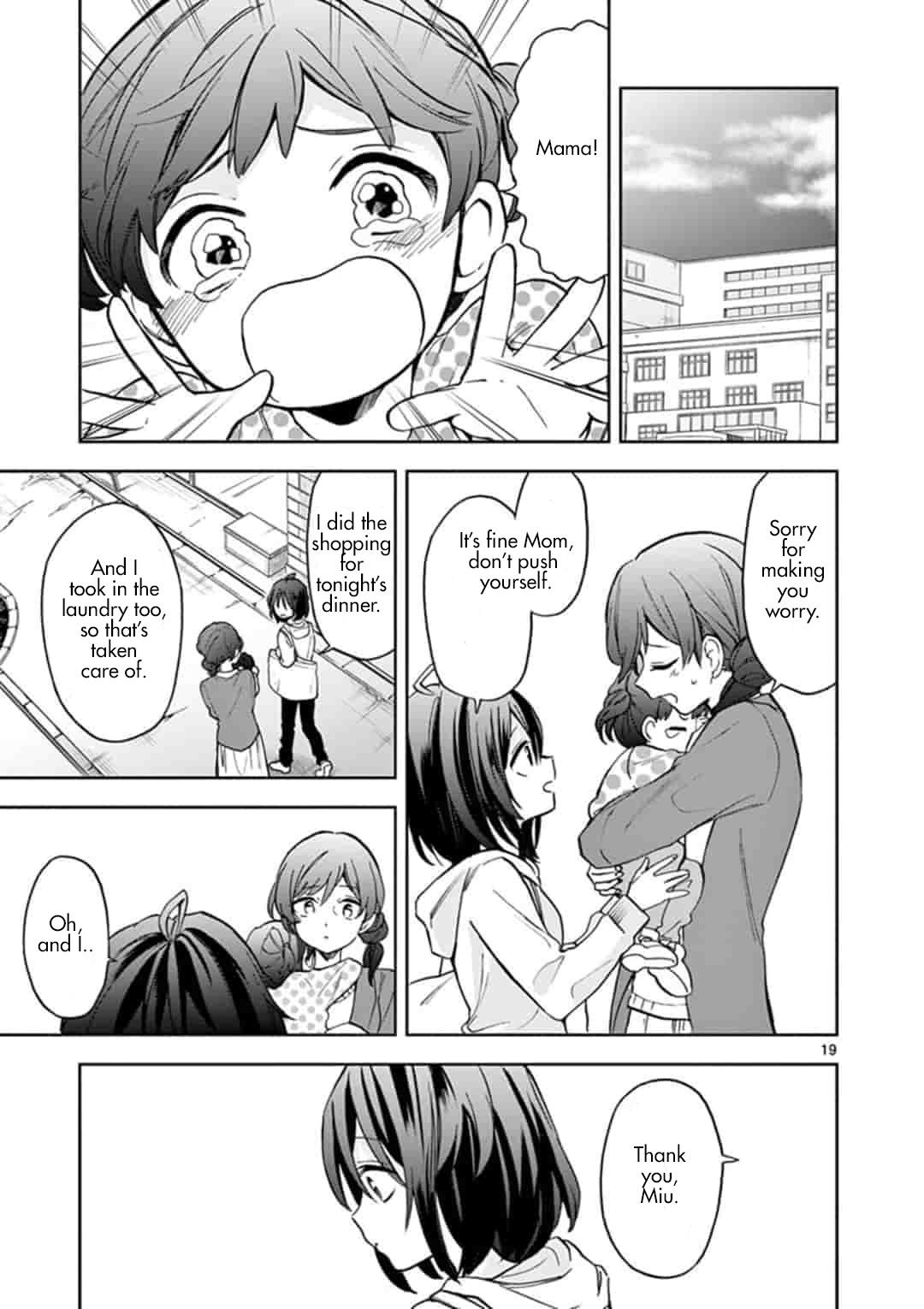 22/7 (Nanabun no Nijyuuni) +α Chapter 1 page 19 - Chapter 1: Takigawa Miu