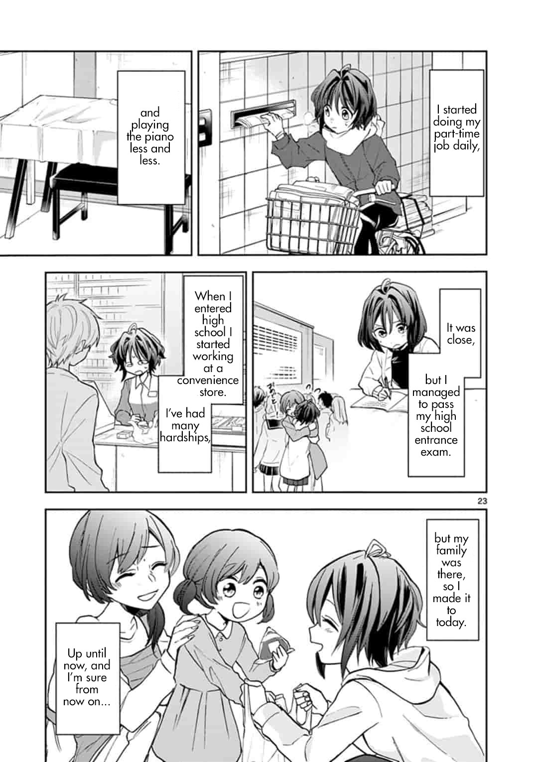 22/7 (Nanabun no Nijyuuni) +α Chapter 1 page 23 - Chapter 1: Takigawa Miu
