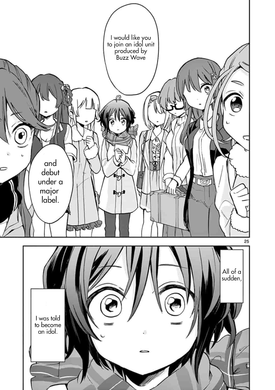 22/7 (Nanabun no Nijyuuni) +α Chapter 1 page 25 - Chapter 1: Takigawa Miu