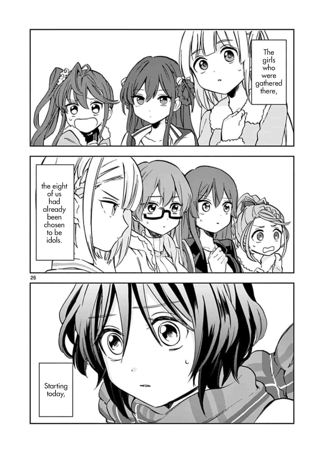 22/7 (Nanabun no Nijyuuni) +α Chapter 1 page 26 - Chapter 1: Takigawa Miu