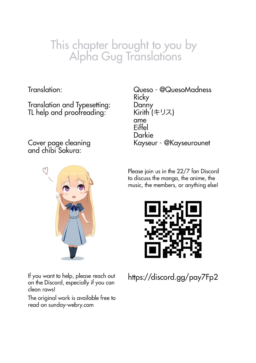 22/7 (Nanabun no Nijyuuni) +α Chapter 1 page 28 - Chapter 1: Takigawa Miu