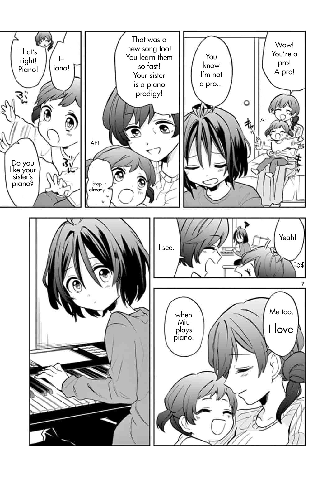 22/7 (Nanabun no Nijyuuni) +α Chapter 1 page 7 - Chapter 1: Takigawa Miu