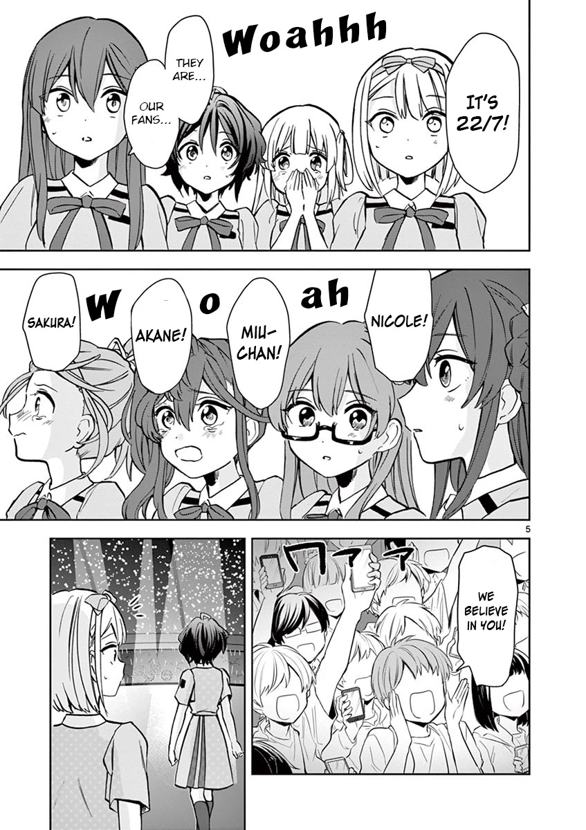 22/7 (Nanabun no Nijyuuni) +α Chapter 10 page 5 - Chapter 10: Saito Nicole (2)