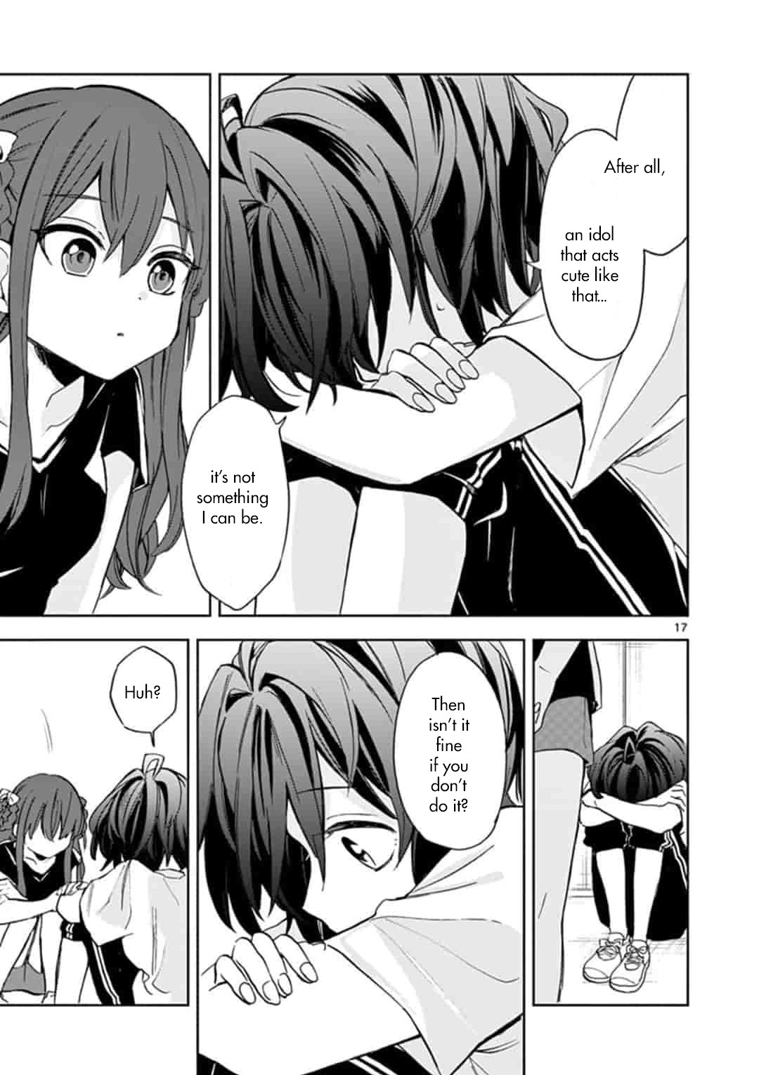 22/7 (Nanabun no Nijyuuni) +α Chapter 2 page 17 - Chapter 2: Miu and Ayaka